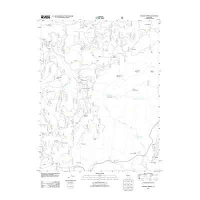 2012 Map of Tragedy Spring, 2012 Print