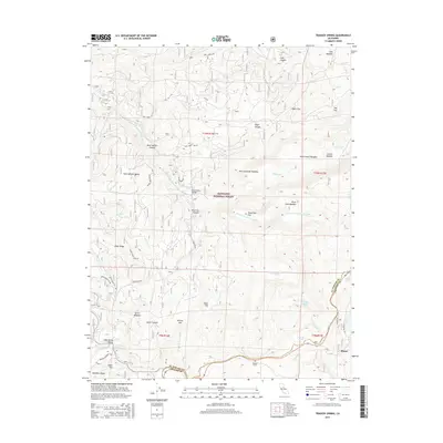 2015 Map of Tragedy Spring, 2015 Print