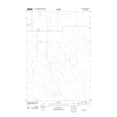 2012 Map of Trail City, 2012 Print