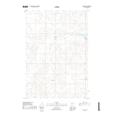 2017 Map of Trail City SW, 2017 Print