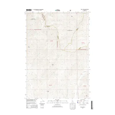 2013 Map of Trail Creek, 2013 Print