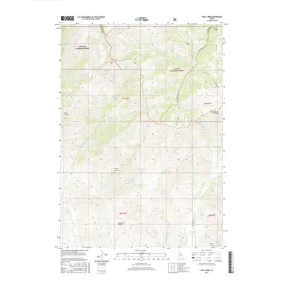 2017 Map of Trail Creek, 2017 Print