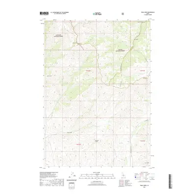 2020 Map of Trail Creek, 2020 Print