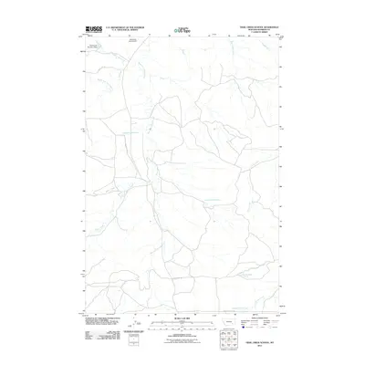 2011 Map of Trail Creek School, 2011 Print