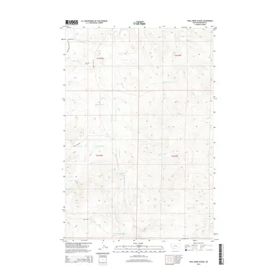 2014 Map of Trail Creek School, 2014 Print
