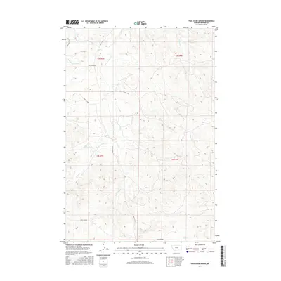 2017 Map of Trail Creek School, 2017 Print