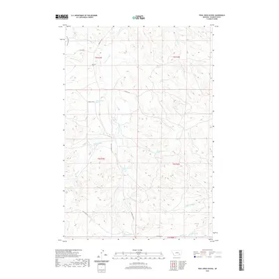 2020 Map of Trail Creek School, 2020 Print