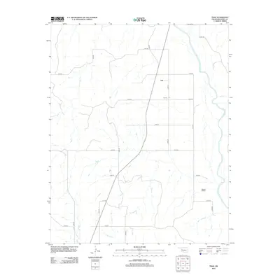 2012 Map of Trail, 2012 Print