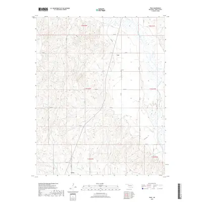 2018 Map of Trail, 2018 Print