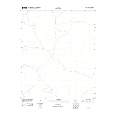 2010 Map of Trail Lake, 2010 Print