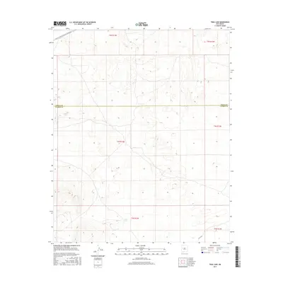 2017 Map of Trail Lake, 2017 Print