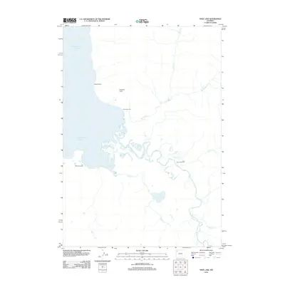 2012 Map of Trail Lake, 2012 Print