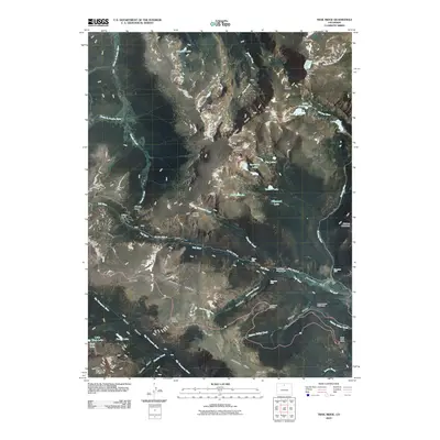 2010 Map of Trail Ridge, 2010 Print