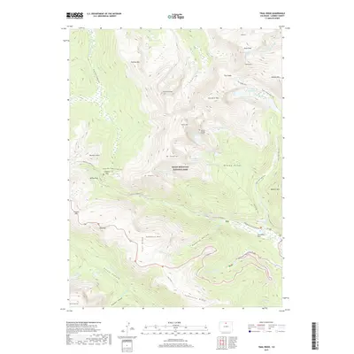 2019 Map of Trail Ridge, 2019 Print
