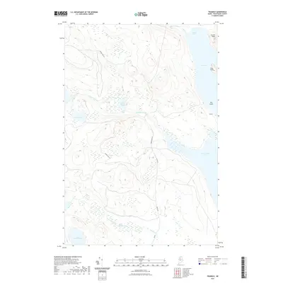2021 Map of Tramway, 2021 Print