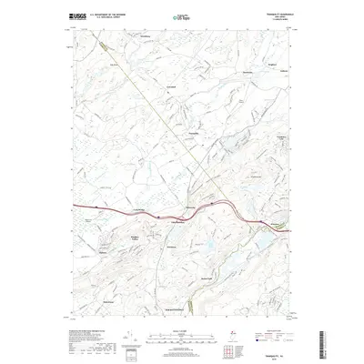2019 Map of Tranquility, 2019 Print