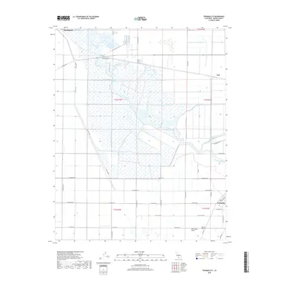 2018 Map of Tranquillity, 2018 Print