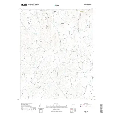 2019 Map of Traphill, 2019 Print