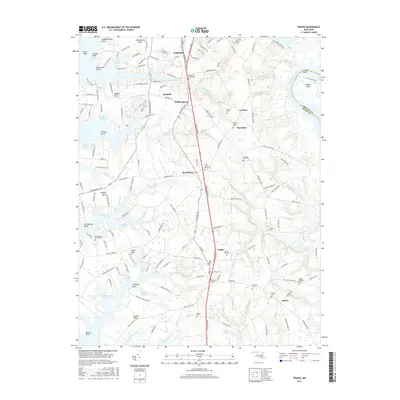 2016 Map of Trappe, 2016 Print