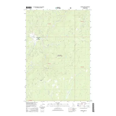 2017 Map of Trapper Creek, 2017 Print