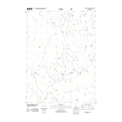 2011 Map of Trapper Peak, 2011 Print
