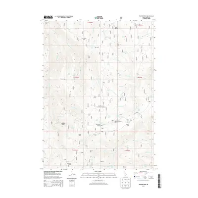 2013 Map of Trapper Peak, 2013 Print