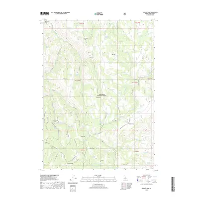 2020 Map of Trapper Peak, 2020 Print