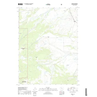 2019 Map of Trapper, 2019 Print