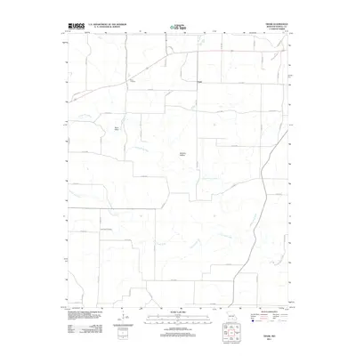 2011 Map of Trask, 2011 Print