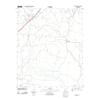 2011 Map of Traskwood, 2011 Print