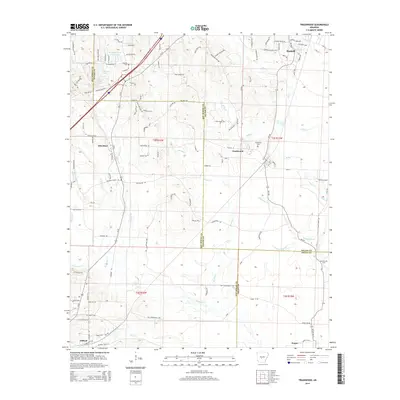 2014 Map of Traskwood, 2014 Print