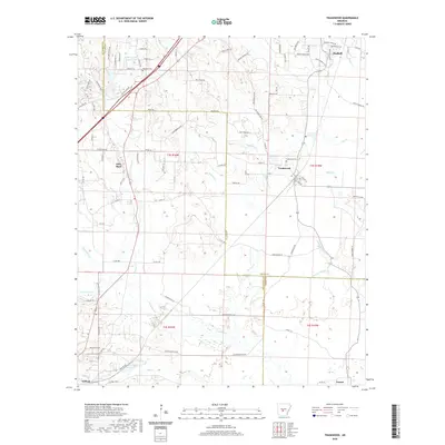 2020 Map of Traskwood, 2020 Print