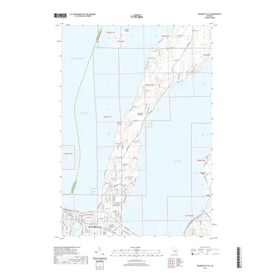 2019 Map of Traverse City SE, 2019 Print