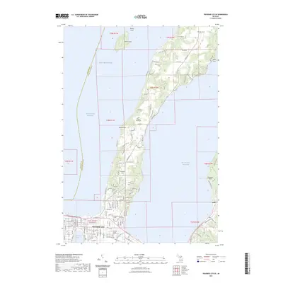 2023 Map of Traverse City SE, 2023 Print