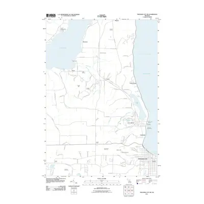 2011 Map of Traverse City SW, 2011 Print