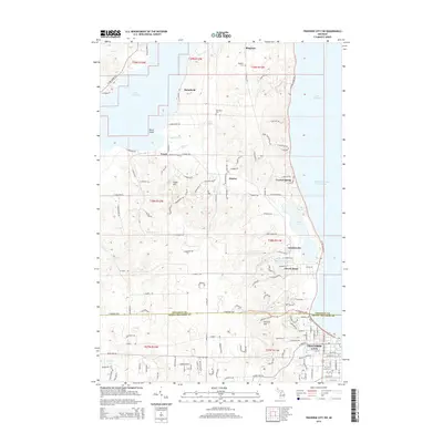 2014 Map of Traverse City SW, 2014 Print