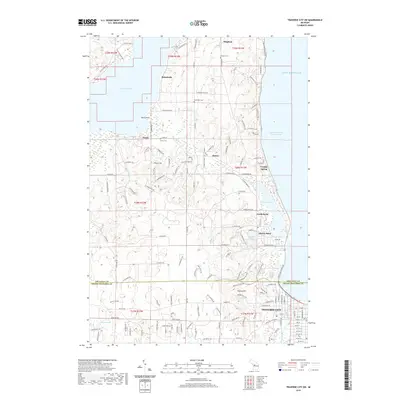 2019 Map of Traverse City SW, 2019 Print