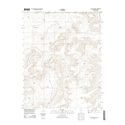 2013 Map of Travesser Park, 2013 Print