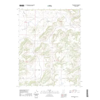 2023 Map of Travesser Park, 2023 Print