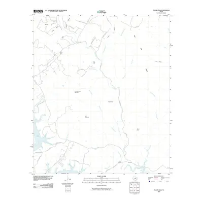 2010 Map of Travis Peak, 2010 Print