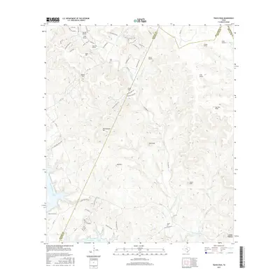2016 Map of Travis Peak, 2016 Print