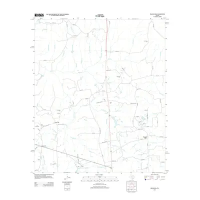 2013 Map of Trawick, 2013 Print