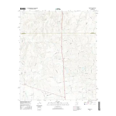 2016 Map of Trawick, 2016 Print