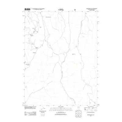 2012 Map of Treasure Hill, 2012 Print