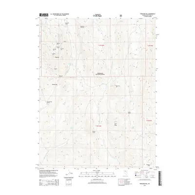 2014 Map of Treasure Hill, 2014 Print