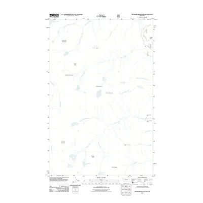 2011 Map of Treasure Mountain, 2011 Print