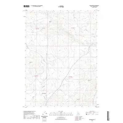 2020 Map of Treasureton, 2020 Print