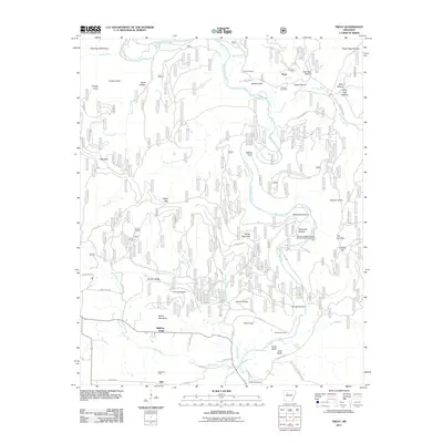 2011 Map of Treat, 2011 Print