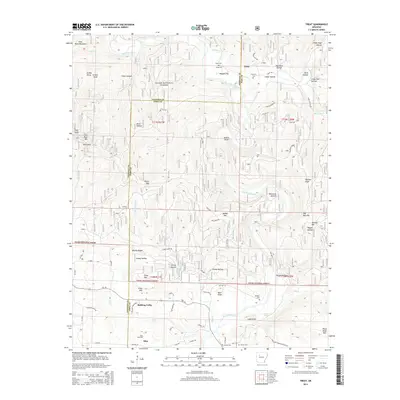 2014 Map of Treat, 2014 Print