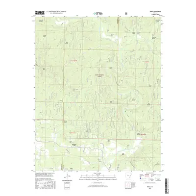 2017 Map of Treat, 2017 Print